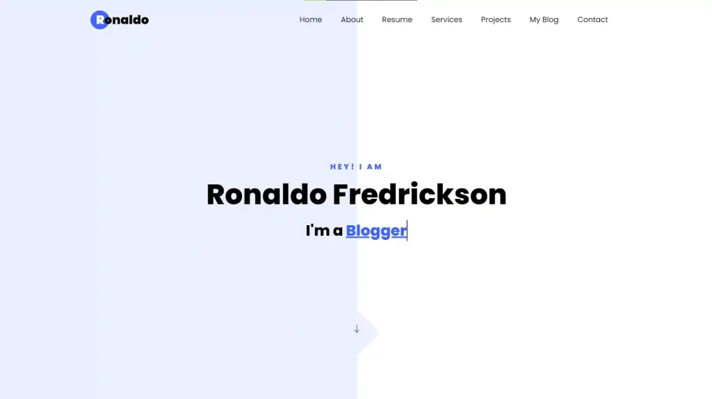 ronald theme image from themewagon