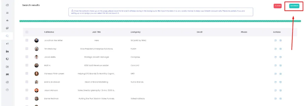 sale navigator we-connect integration tutorial step-4